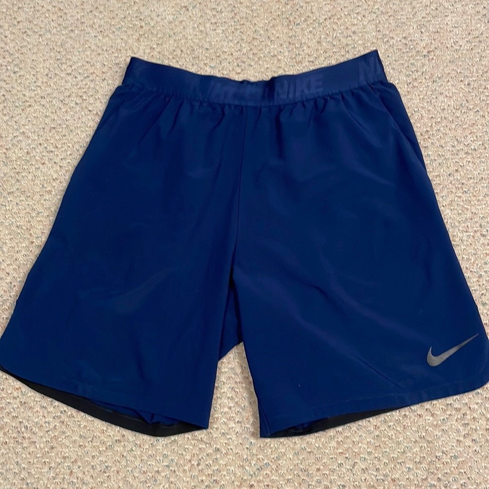 Nike Navy Workout Shorts